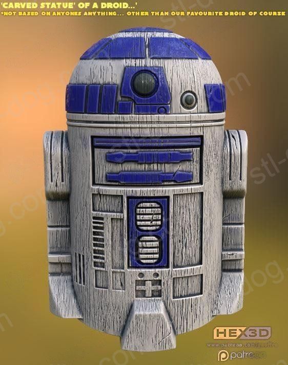 星球大战(Star Wars) R2D2 3D打印图纸